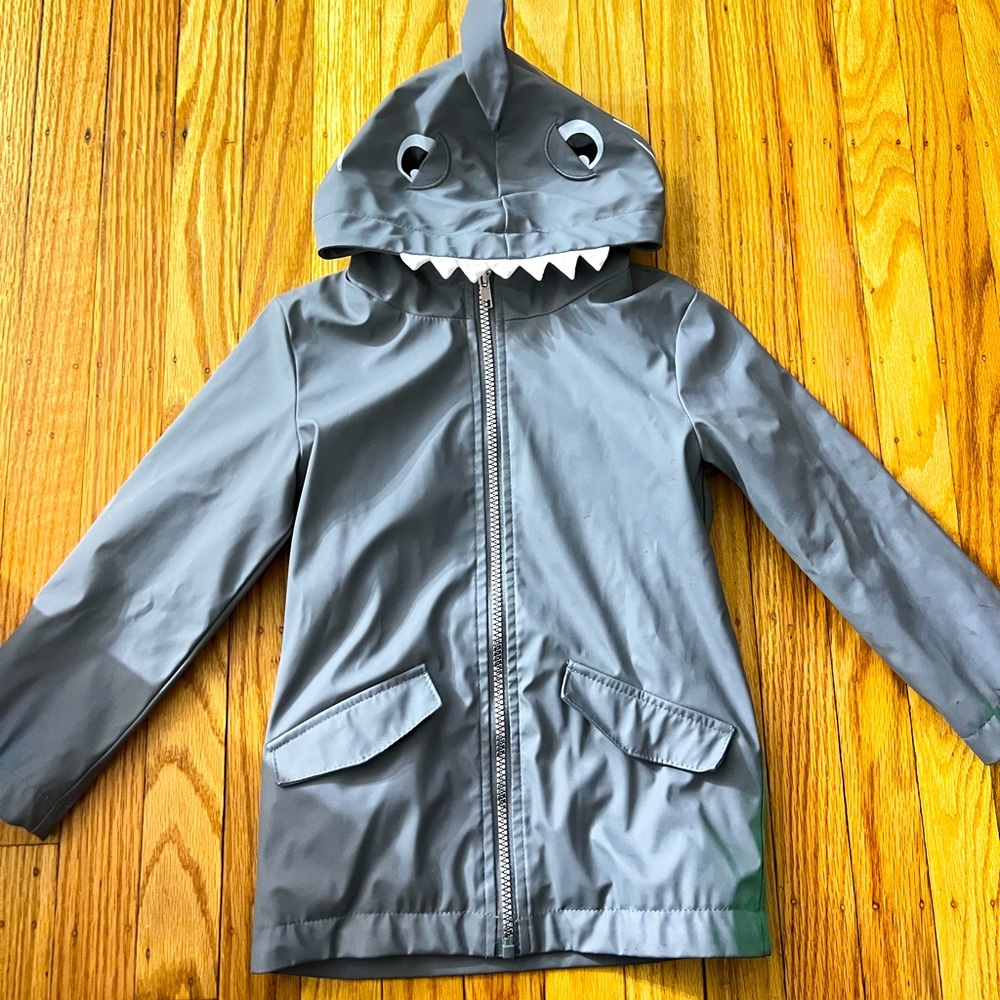 Cat & Jack shark raincoat